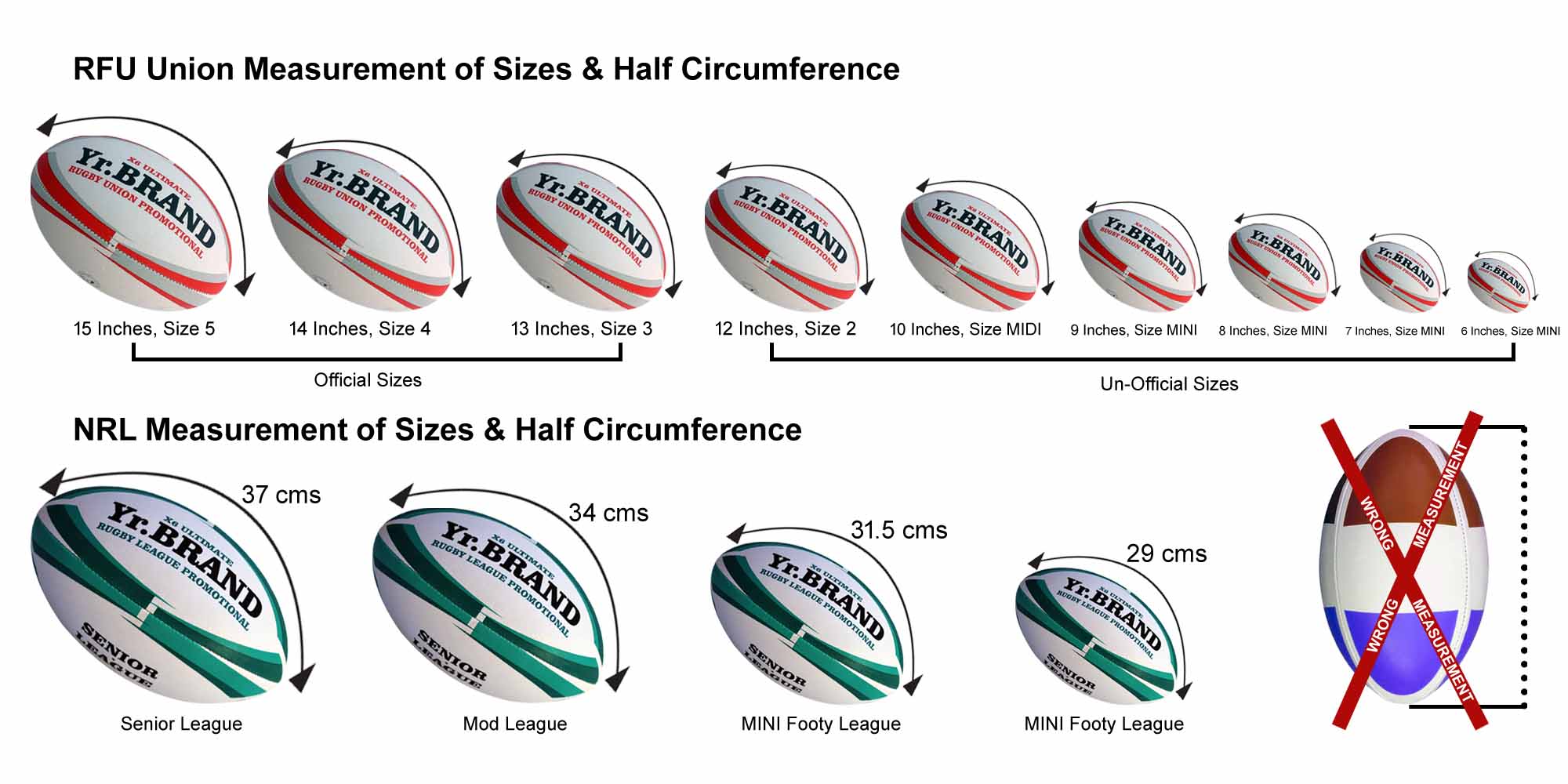 Afl Ball Size Chart